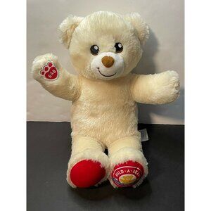 Build A Bear plush 16" National Teddy Bear Day 2019 white BABW